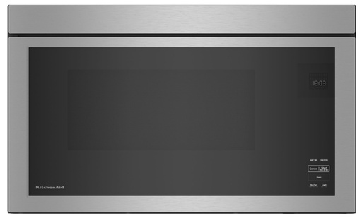 [KMMF330PSS] KitchenAid KMMF330P 30 inch Over-The-Range Microwave with 1.1 cu. ft. Capacity, 400 CFM, Turntable-Free Design (Stainless Steel)