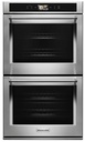 KitchenAid KODE900H 30 inch Smart Built-In Double Wall Oven with 10 cu. ft. Total Capacity, True Convection, Self-Cleaning and Powered Attachments