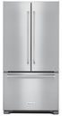 KitchenAid KRFC302E 36 inch Counter Depth French Door Refrigerator with 21.94 cu. ft. Capacity, ExtendFresh Temperature Management System and Interior Water Dispenser