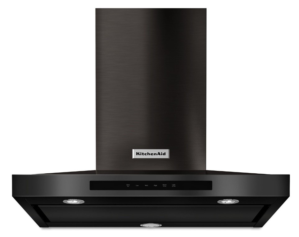 KitchenAid KVWB600 30 inch Chimney Wall Hood with 585 CFM, LED Lighting and Perimeter Ventilation