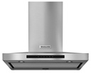 KitchenAid KVWB600 30 inch Chimney Wall Hood with 585 CFM, LED Lighting, Perimeter Ventilation, Automatic Turn On, Removable Filters