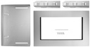 KitchenAid MK2160AS 30 in. Microwave Trim Kit for 1.6 cu. ft. Countertop Microwave Oven