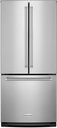 KitchenAid KRFF300E 30 inch French Door Refrigerator with 19.68 cu. ft. Capacity, ExtendFresh Temperature Management System, Interior Water Dispenser