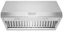 KitchenAid KVWC906KSS 36 inch Commercial-Style Wall-Mount Canopy Range Hood with 4 Speeds, Stainless Steel Baffle Filters, LED Lighting, (Blower Not Included) in Stainless Steel