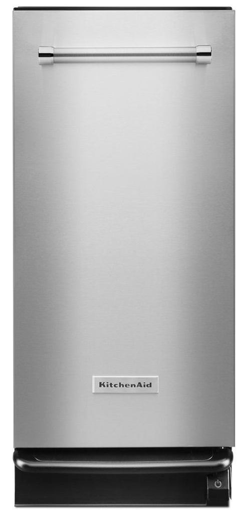 KitchenAid KTTS505E 15 inch Built-In Trash Compactor with 1.4 cu. ft. Capacity, 1/3 HP Motor and Odor Mangement System