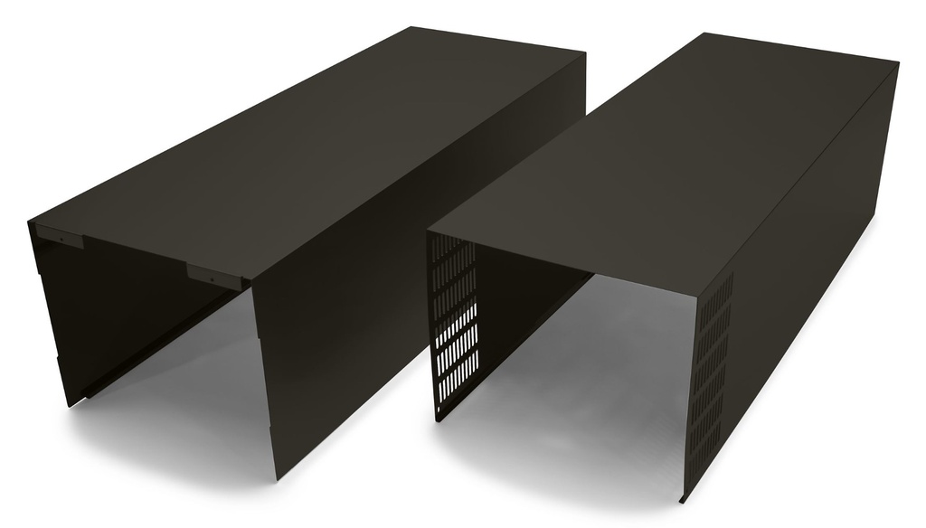 Whirlpool EXTKIT14HBS Chimney Extension Kit Black Stainless for Wall Mount