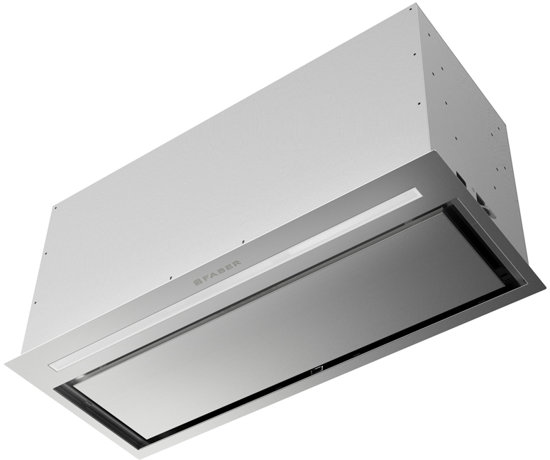 Faber INLP28SSV 28 inch Inca Lux Plus Insert Range Hood with 600 CFM, VAM, Perimeter Aspiration, Faber Cloud App Enabled, in Stainless Steel