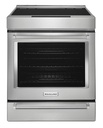 KitchenAid KSIS730PSS 30 inch Slide-In Induction Range with 4 Elements, 6.4 Cu. Ft. Capacity, Even-Heat True Convection, Air Fry, ADA Compliant, in Stainless Steel