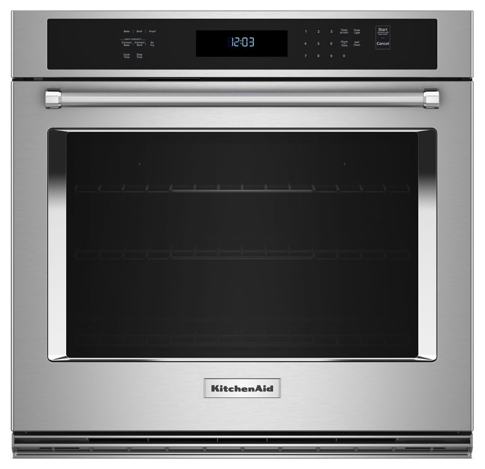 KitchenAid KOES530P 30 inch Built-In Single Wall Oven with 5 cu. ft. Capacity, Air Fry Mode and Even-Heat True Convection