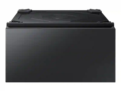 [WE502NV] Samsung WE502N Bespoke 27 inch Laundry Pedestal with Storage (Brushed Black)