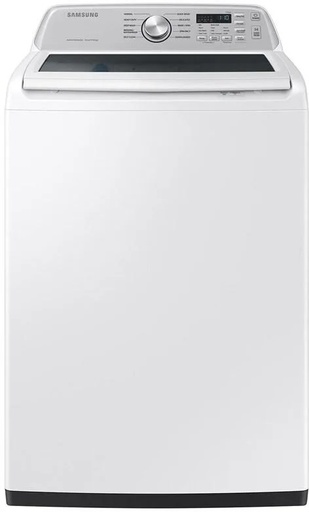 [WA46CG3505AW] Samsung WA46CG3505A 27 inch Smart Top Load Washer with 4.6 cu. ft. Capacity, ActiveWave Agitator, Active Water Jet and Vibration Reduction Technology Plus (White)