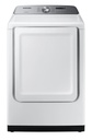 Samsung DVE50R5200W 27 inch Front Load Electric Dryer with 7.4 cu. ft. Capacity, 10 Drying Cycles, Sensor Dry and Smart Care in White