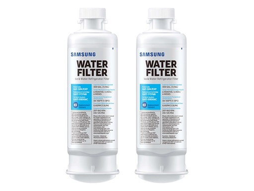 [HAFQIN2P] Samsung HAF-QIN-2P 2 Pack Refrigerator Water Filter