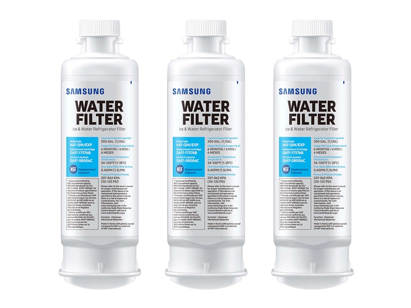 Samsung HAF-QIN-3P 3 Pack Refrigerator Water Filter