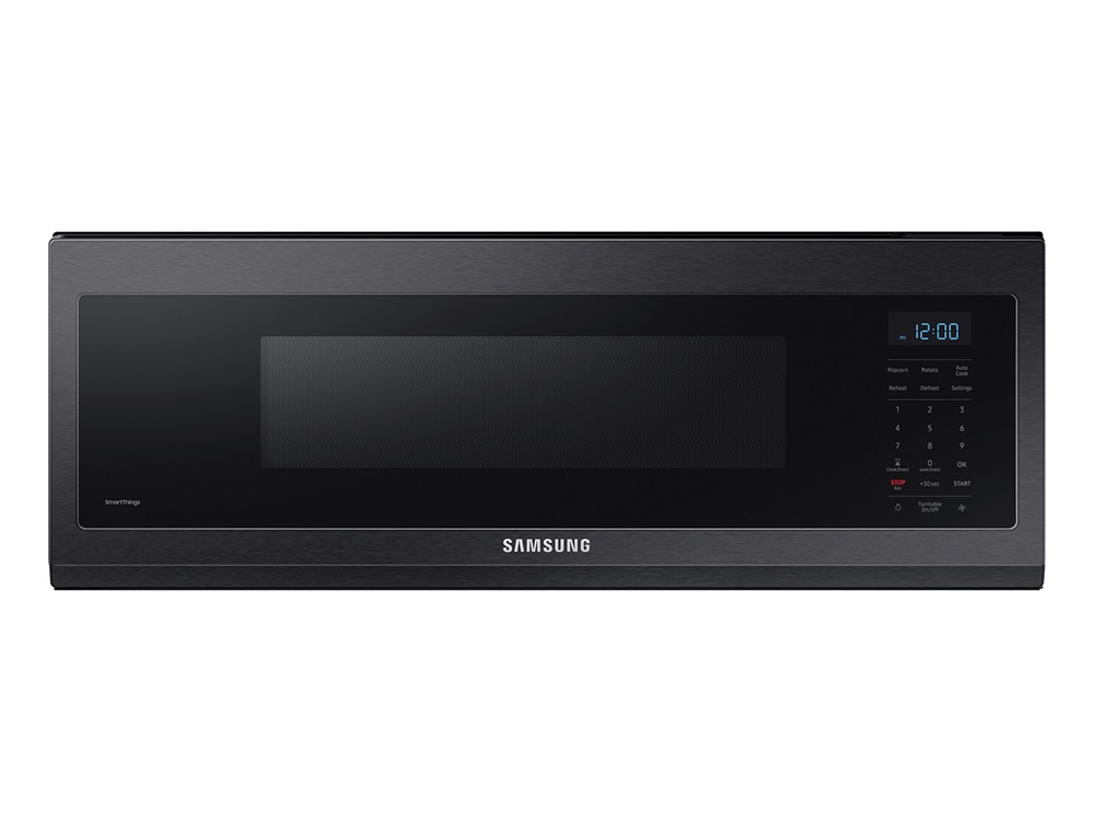 Samsung ME11A7510D 30 inch Smart Slim Over-the-Range Microwave with 1.1 cu. ft. Capacity, 1100 Watts Cooking Power, 400 CFM and Wi-Fi and Voice Control