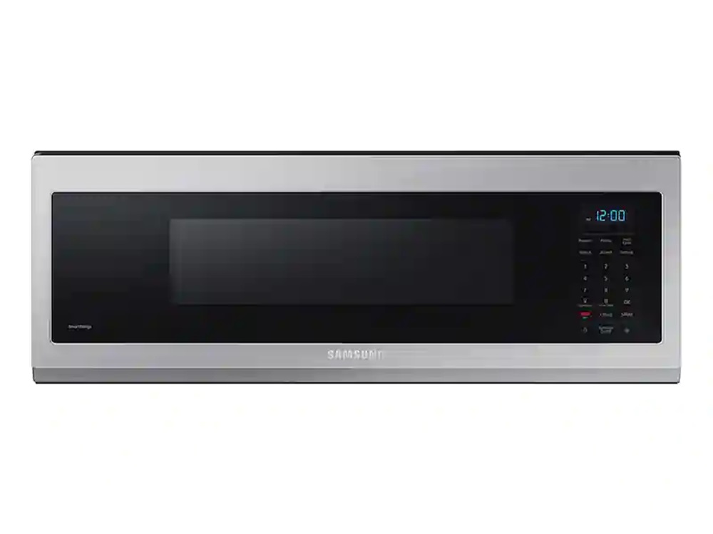 Samsung ME11A7510D 30 inch Smart Slim Over-the-Range Microwave with 1.1 cu. ft. Capacity, 1100 Watts Cooking Power, 400 CFM and Wi-Fi and Voice Control