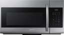 Samsung ME17R7021E 30 inch Over the Range Microwave with 1.7 cu. ft. Capacity, 300 CFM, 1000 Watts Cooking Power and Child Safety Lock