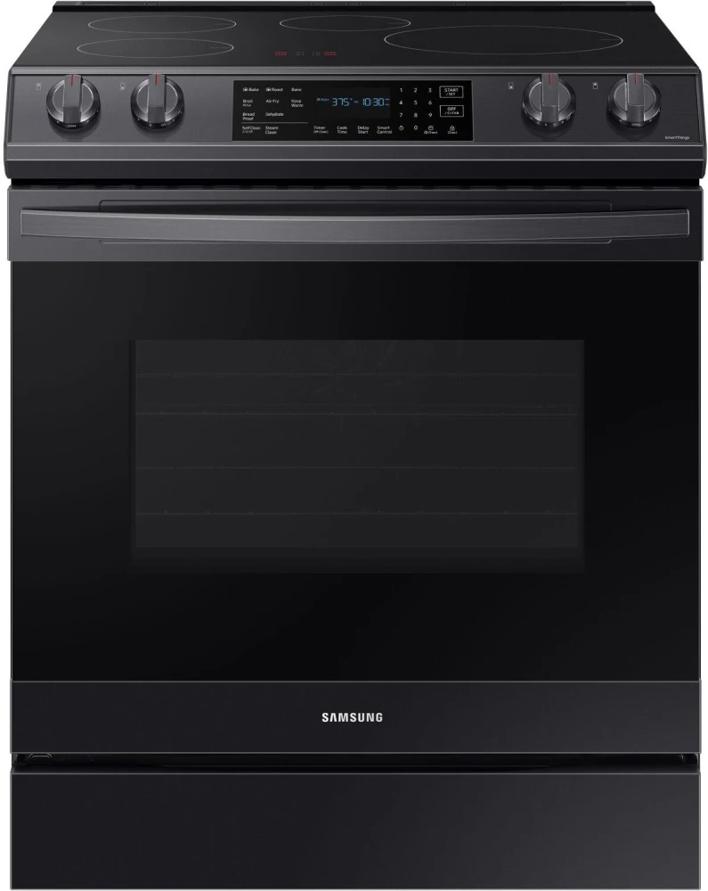 Samsung NE63B8611S 30 inch Smart Slide-In Induction Range with 4 Elements, 6.3 cu. ft. Oven Capacity, Air Fry, and Convection+ Oven