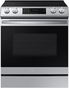 Samsung NE63T8511S 30 inch Smart Slide-In Electric Range with 6.3 cu. ft. Oven Capacity, 5 Elements, Air Fry, Convection and ADA Compliant