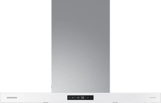 [NK36CB700W12] Samsung NK36CB700W 36 inch Smart Wall Mount Range Hood with 630 CFM, LED Bar Lighting, Triple Air Sensor, ADA Compliant, Wi-Fi Connectivity and Baffle Filters (Clean White Panel)