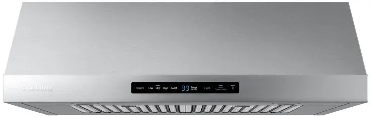 Samsung NK30N7000U 30 inch Under Cabinet Range Hood with 390 CFM, Wi-Fi Connectivity, Digital Touch Control, LED Lights, ADA Compliant