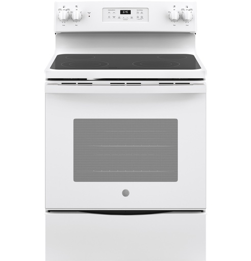 [JB645RKSS] GE JB645 30 inch Freestanding Electric Range with 4 Elements, 5.3 cu. ft. Oven Capacity, Self Clean and Ceramic Glass Cooktop (Stainless Steel)