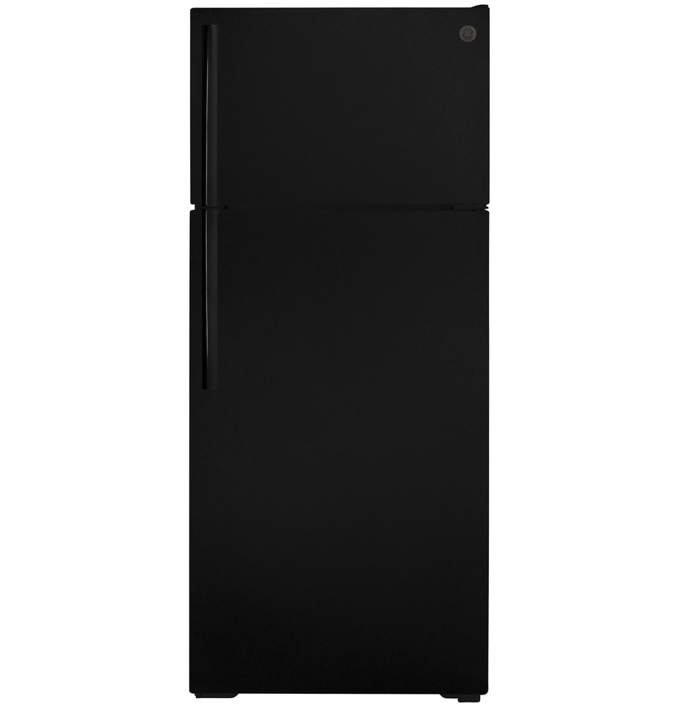 GE GTE18DT 28 inch Top Freezer Refrigerator with 17.5 Cu. Ft. Capacity, LED Lighting, Energy Star 