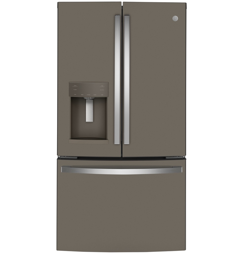 GE GYE22G 36 inch Counter Depth French Door Refrigerator with 22.1 Cu. Ft. Capacity, ENERGY STAR Rated and External Dispenser