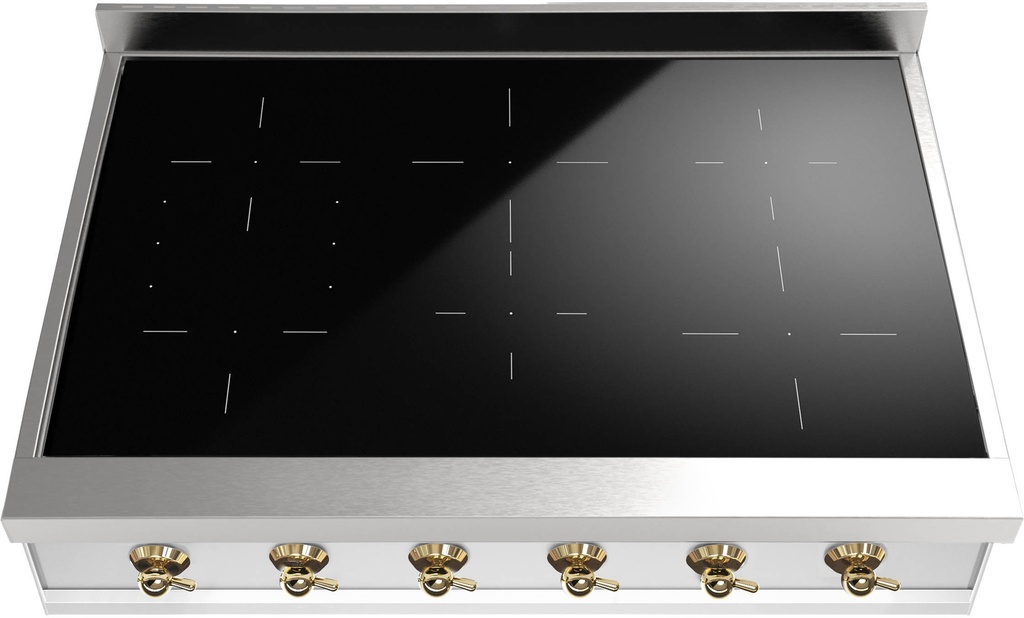 ILVE UHCPI366N Nostalgie II 36 inch Built-In Induction Rangetop with 6 Elements
