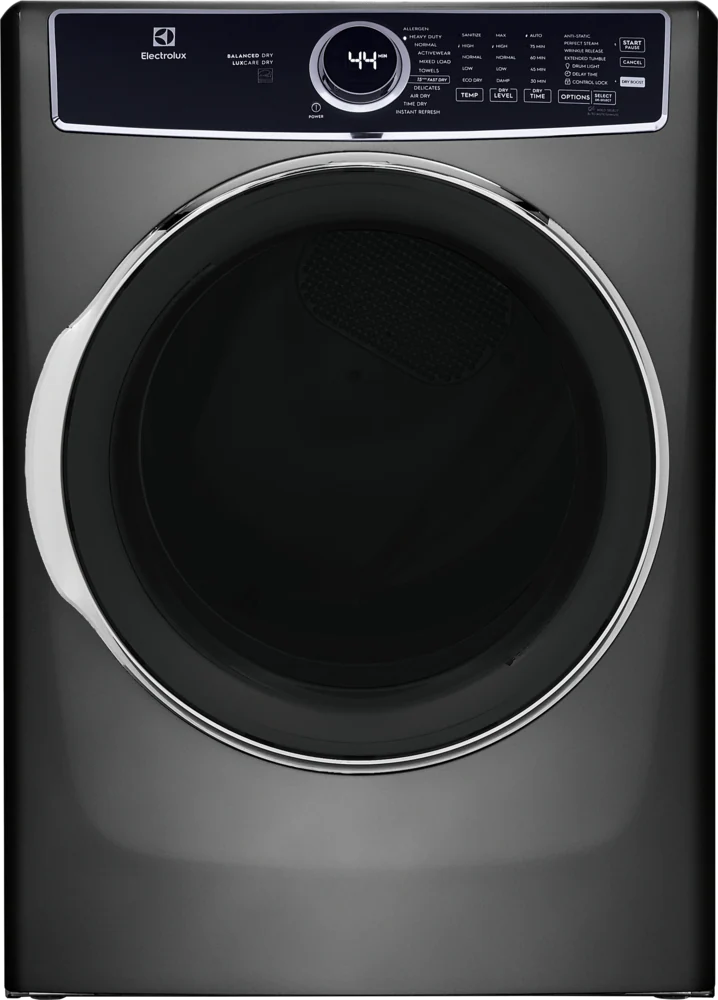 Electrolux ELFE7637A 600 Series 27 inch Electric Dryer with 8 cu. ft. Capacity, 15 Minute Fast Dry, Energy Star