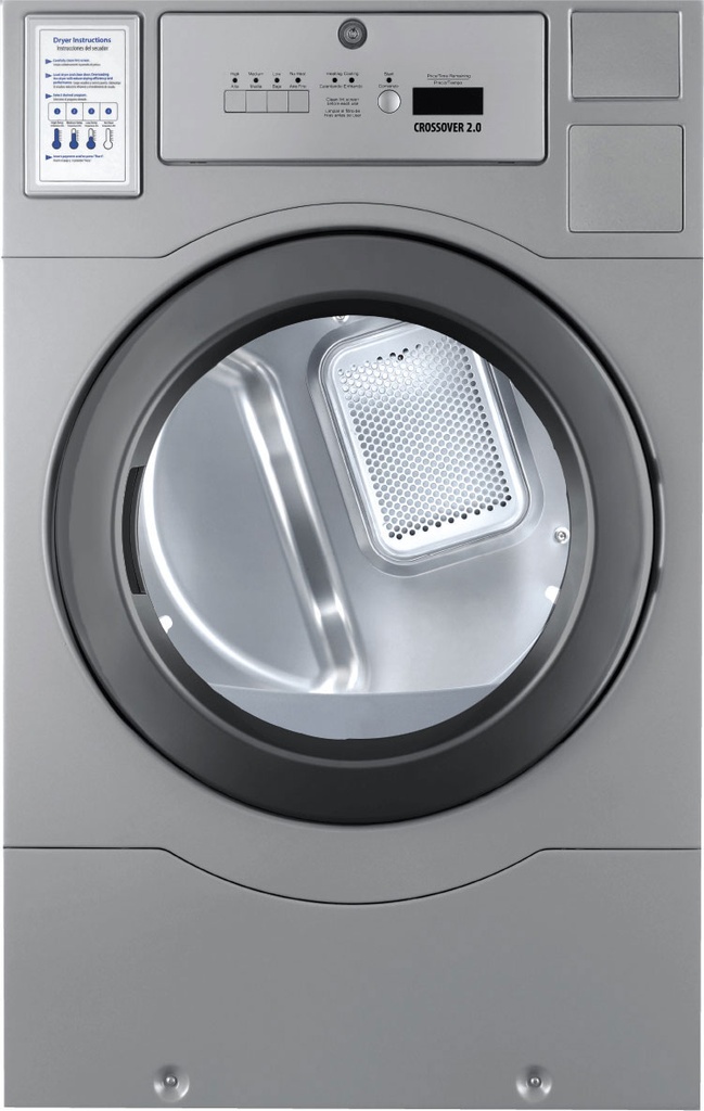 Crossover 2.0 DLHF0817EC2 Stand-Alone Electric Dryer with 22 lb or 7 cu. ft. Capacity, ADA Compliant, Proposition 65 Compliant