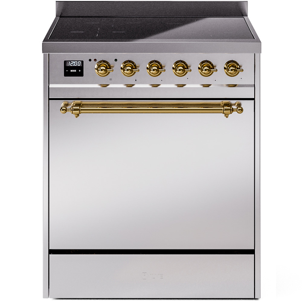 ILVE UPI304NMP Nostalgie II 30 inch Induction Range with 4 Elements, 4 cu. ft. Oven Capacity
