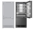 ILVE URBM36SIWPRY 36 inch Built-In Bottom Freezer Refrigerator with 19.8 cu. ft. Capacity, Reversible Door, Energy Star, Sabbath Mode 