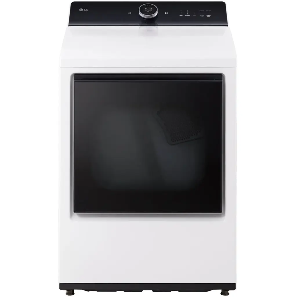 LG DLEX8600 27 inch Electric Dryer with 7.3 cu. ft. Capacity, Rear Control, EasyLoad Door, AI Sensing and TurboSteam