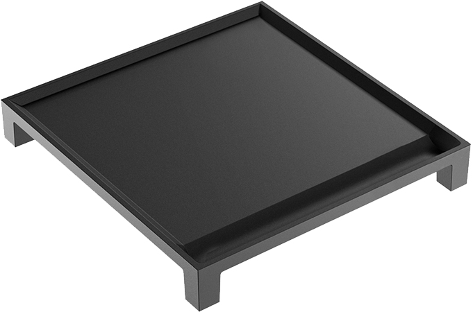 ILVE A/006/06 11.2 inch Flat Cast Iron Griddle