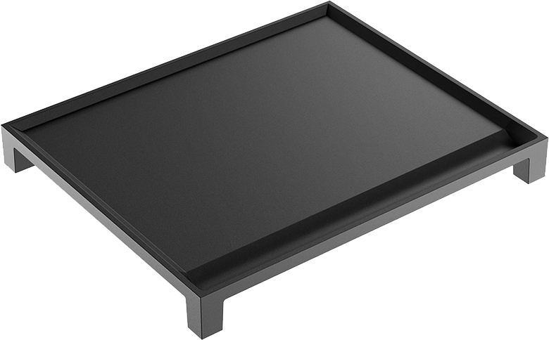 ILVE A/006/08 13 inch Flat Cast Iron Griddle