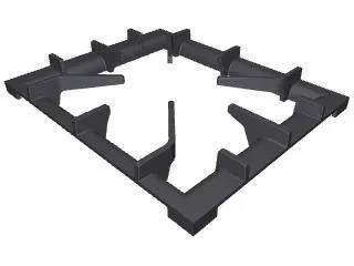 ILVE Parts EA2630027000000 Cast Iron Grill (Hole 120Mm) (A/092/02/10)