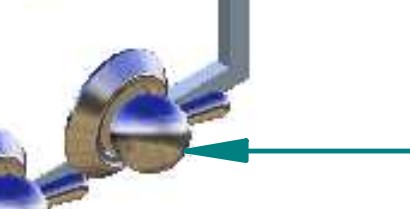ILVE Parts EG9488008000116 Brass Majestic Knob for Electric Oven Switch (G/301/10/14)