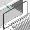 [A09481] ILVE Parts A/094/81 300°C Gasket For 900 Oven