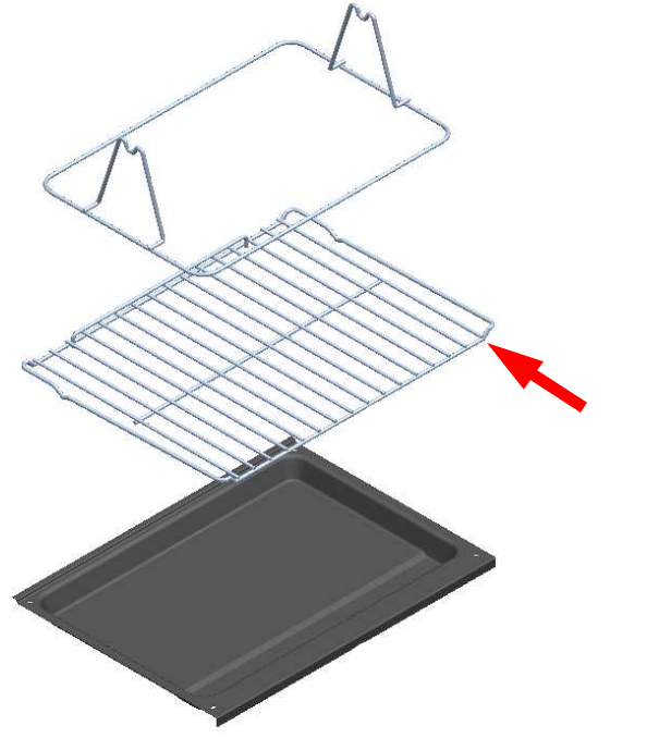 ILVE Parts A/095/28 Oven Grill 70