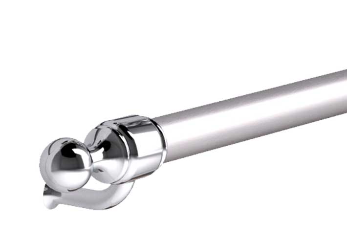 ILVE Parts EA4270009000008 Majestic/Nostalgie II Chrome Handle for UOV 60 and UOV 76 Ovens