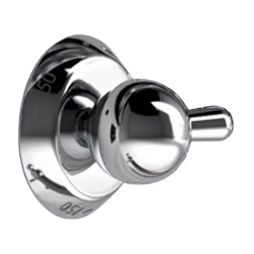 [EG9488008000108] ILVE Parts EG9488008000108 Chrome Knob for Electric Oven Switch 