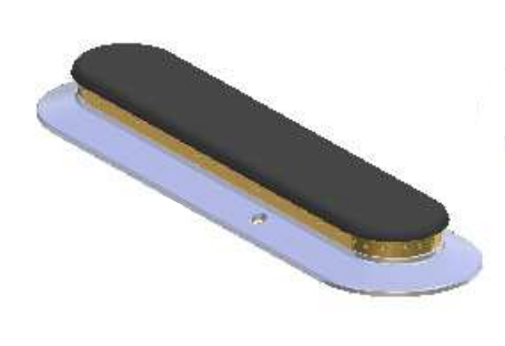 ILVE Parts KBR002 Complete Fish Burner (2 Holes)