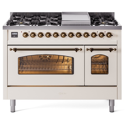 ILVE UP48F Nostalgie II 48 inch Dual Fuel Range