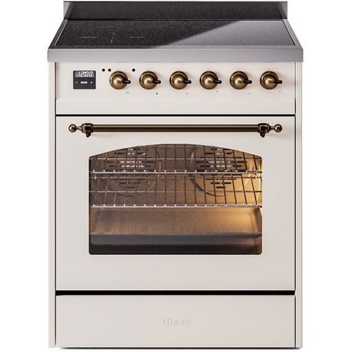 ILVE UPI304NMP Nostalgie II 30 inch Induction Range with 4 Elements