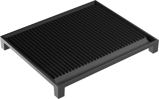 [A00602] ILVE A/006/02 13 inch Ribbed Cast Iron Griddle