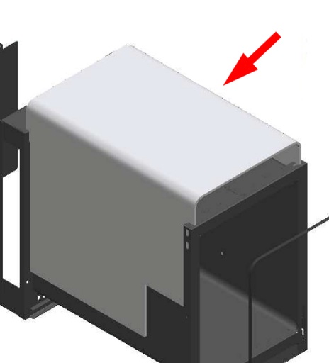 [A10807] ILVE Parts A/108/07 Fiberglass Mantle 30 (D900/Pd90)