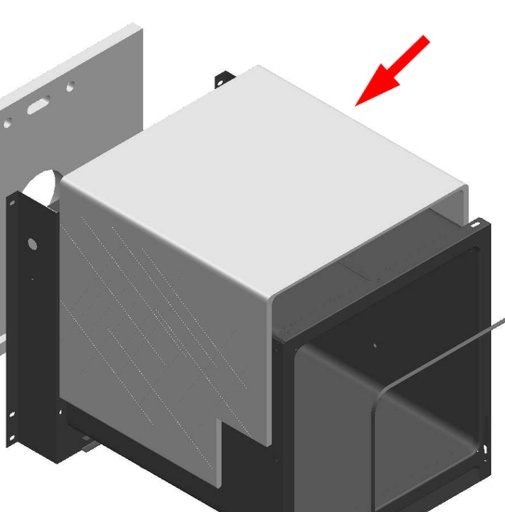 [A10859] ILVE Parts A/108/59 Fiberglass Oven Mantle