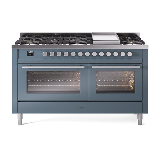 ILVE UP60FSWM Professional Plus II 60 inch Dual Fuel Range 