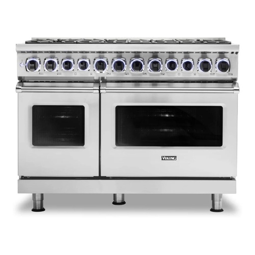 Viking VDR74828B 7 Series 48 inch Dual Fuel Range with 8 Sealed Burners